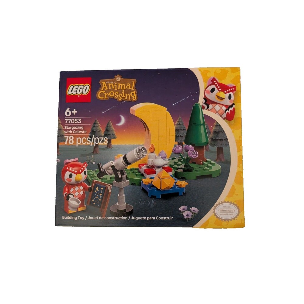 LEGO® Animal Crossing™ Stargazing with Celeste Building 77053